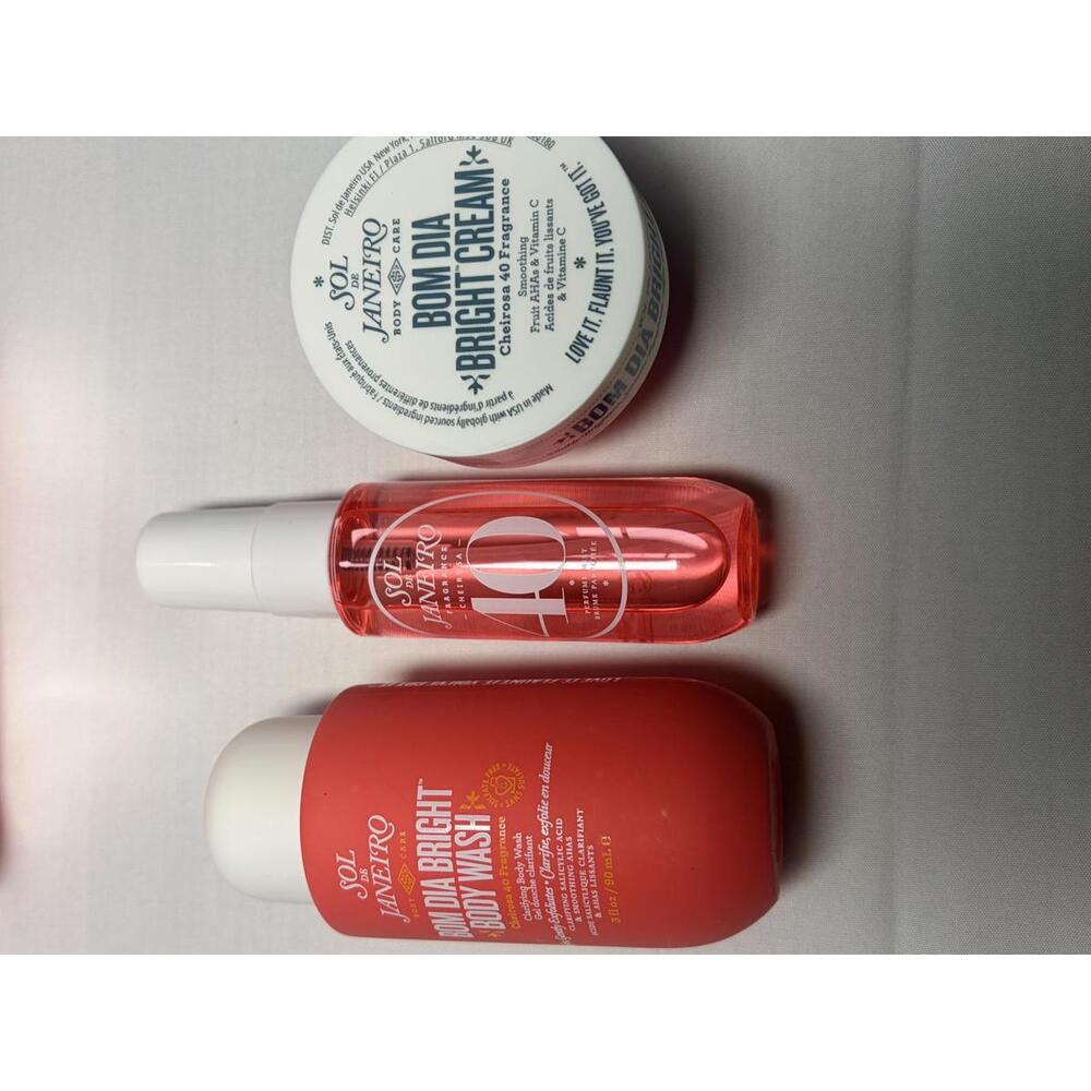 Sol de Janeiro Bom Dia Bright Jet Set Cheirosa 40 NEW Travel Set - Picture 2 of 5